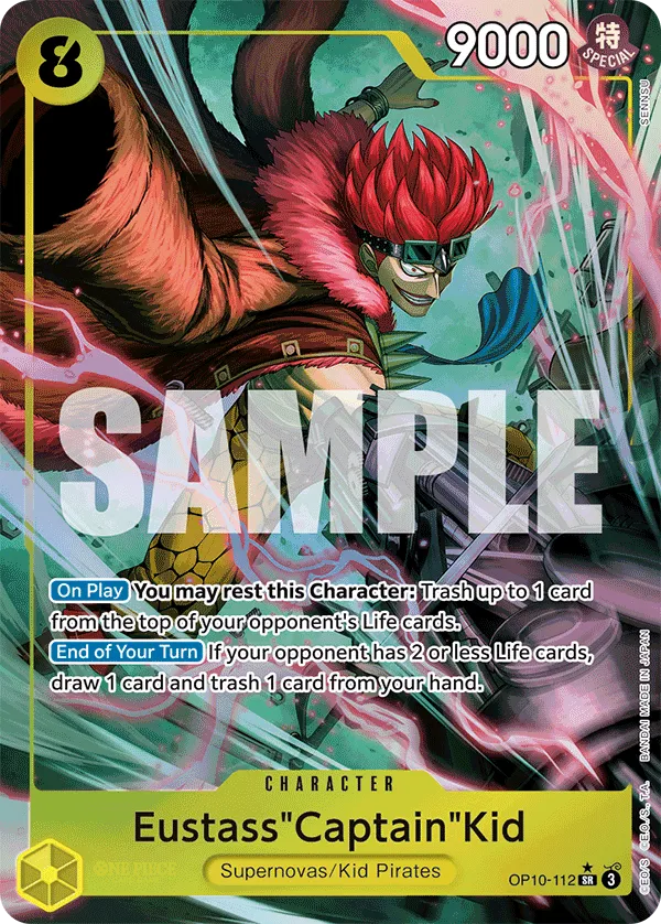 Eustass"Captain"Kid (112) (Parallel) · Royal Blood OP10-112/174
