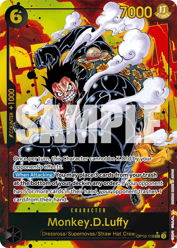 Monkey.D.Luffy (118) (Parallel) · Royal Blood OP10-118/174