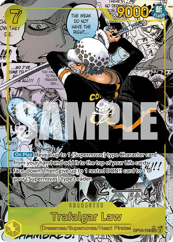 Trafalgar Law (119) (Manga) · Royal Blood OP10-119/174