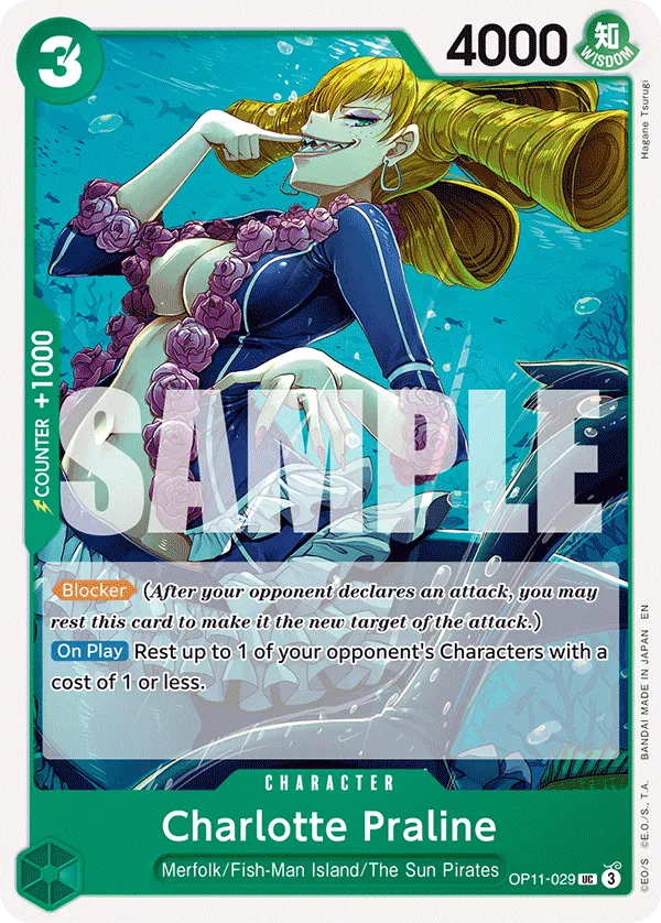 Charlotte Praline · A Fist of Divine Speed OP11-029/151