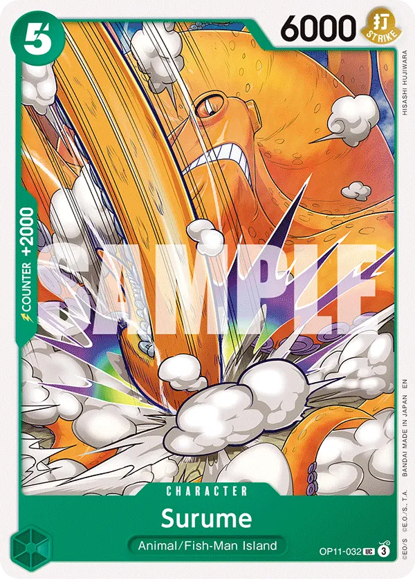 Surume · A Fist of Divine Speed OP11-032/151
