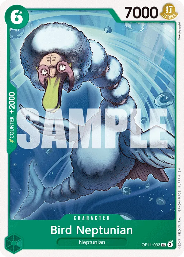 Bird Neptunian · A Fist of Divine Speed OP11-033/151