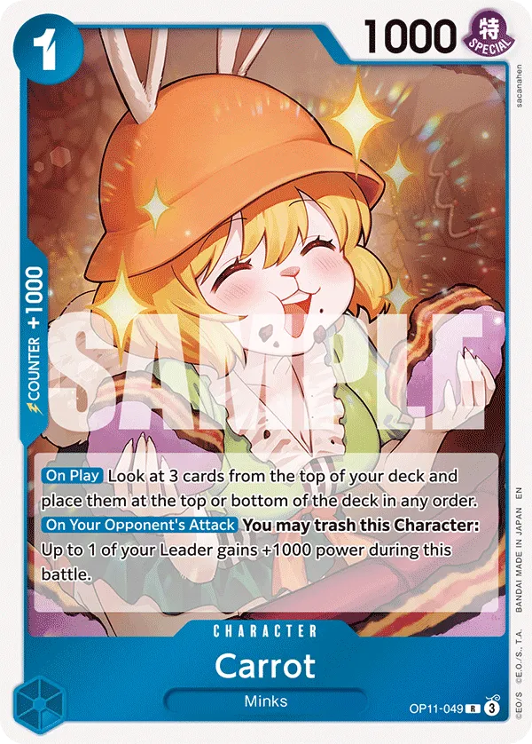 Carrot · A Fist of Divine Speed OP11-049/151