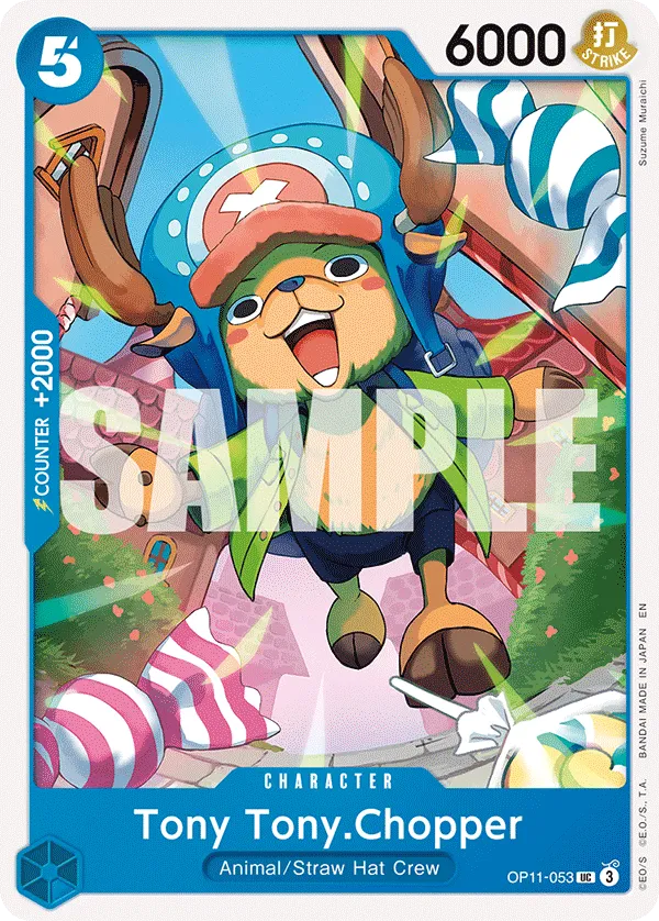 Tony Tony.Chopper · A Fist of Divine Speed OP11-053/151