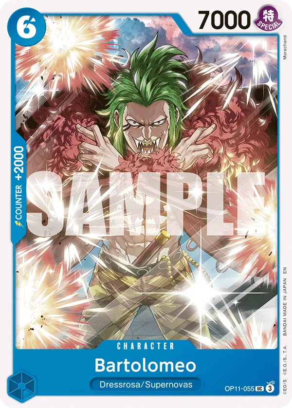 Bartolomeo · A Fist of Divine Speed OP11-055/151