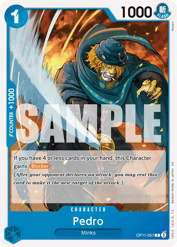 Pedro · A Fist of Divine Speed OP11-057/151