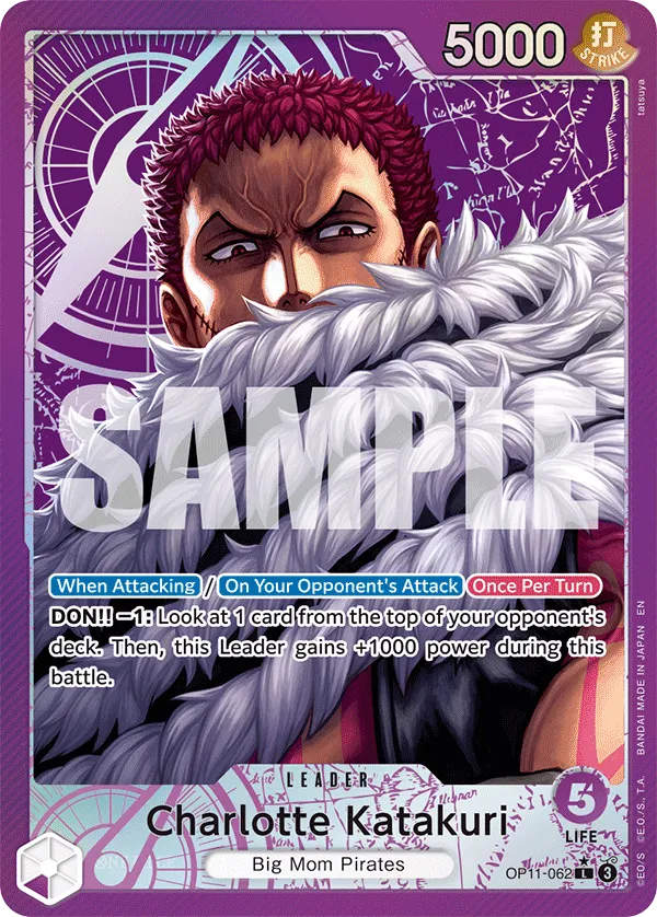 Charlotte Katakuri (062) (Alternate Art) · A Fist of Divine Speed OP11-062/151