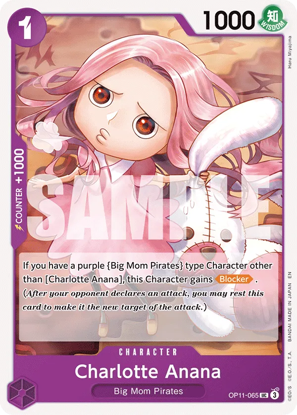 Charlotte Anana · A Fist of Divine Speed OP11-065/151