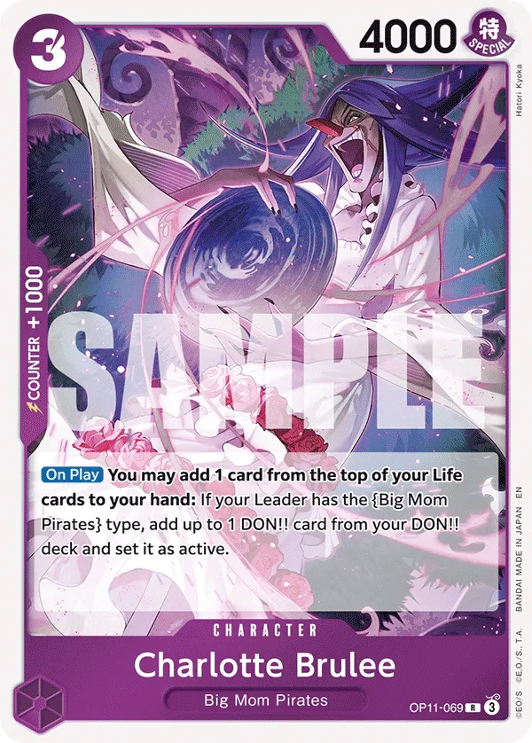 Charlotte Brulee · A Fist of Divine Speed OP11-069/151
