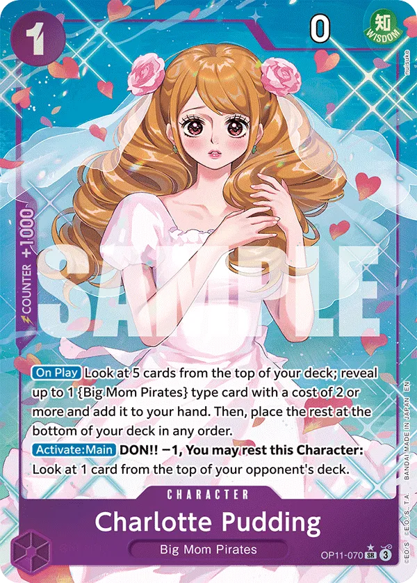 Charlotte Pudding (Alternate Art) · A Fist of Divine Speed OP11-070/151