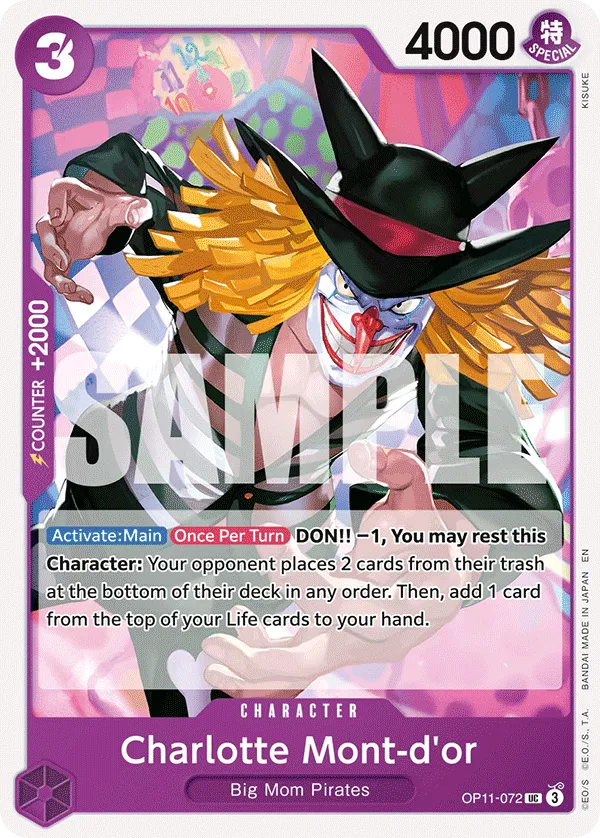 Charlotte Mont-d'or · A Fist of Divine Speed OP11-072/151