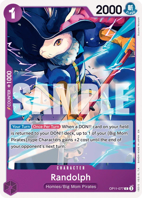 Randolph · A Fist of Divine Speed OP11-077/151