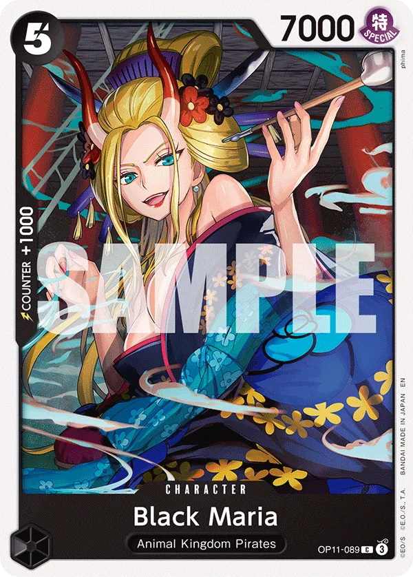 Black Maria · A Fist of Divine Speed OP11-089/151