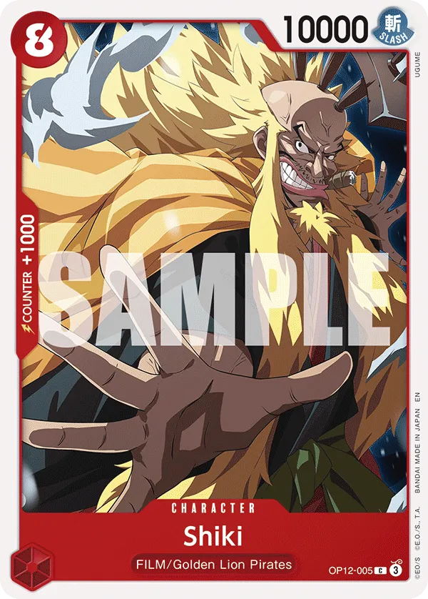Shiki · Legacy of the Master OP12-005/154