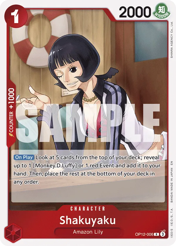 Shakuyaku · Legacy of the Master OP12-006/154