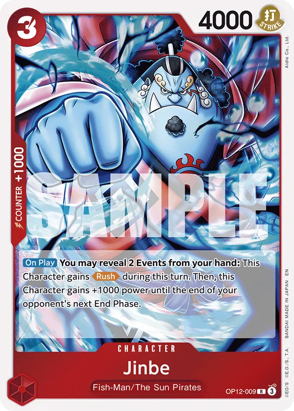 Jinbe · Legacy of the Master OP12-009/154