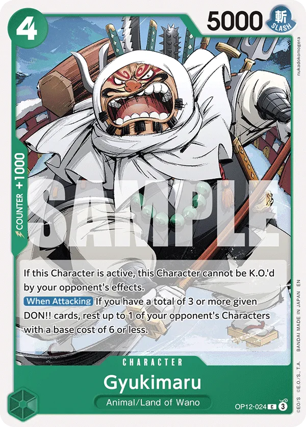 Gyukimaru · Legacy of the Master OP12-024/154