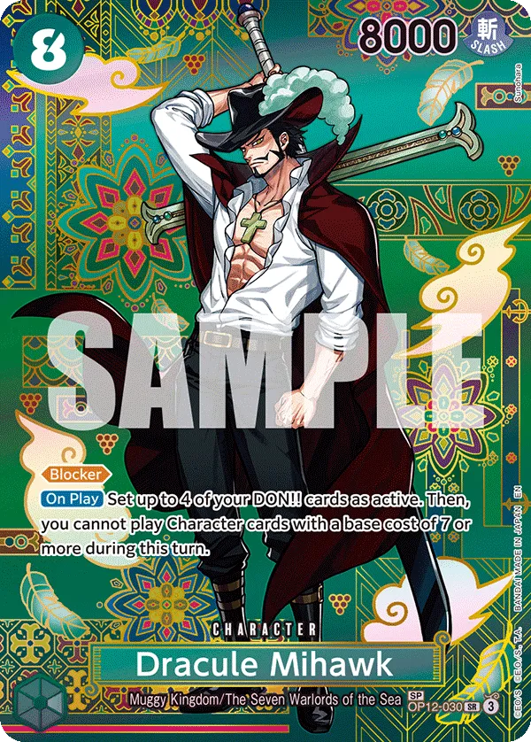 Dracule Mihawk - OP12-030 (SP) · Legacy of the Master OP12-030/154