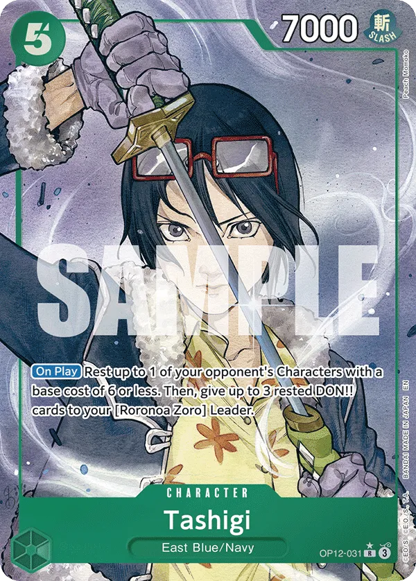 Tashigi (Alternate Art) · Legacy of the Master OP12-031/154
