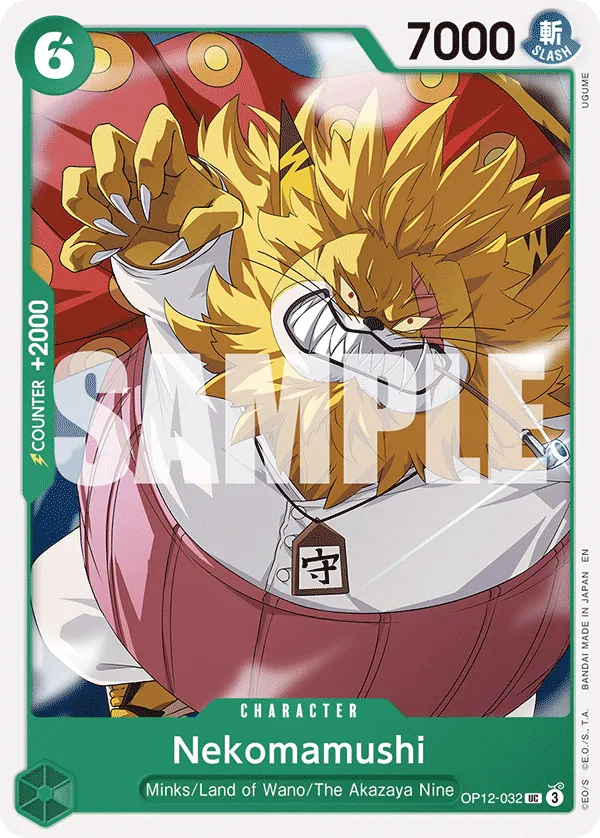 Nekomamushi · Legacy of the Master OP12-032/154