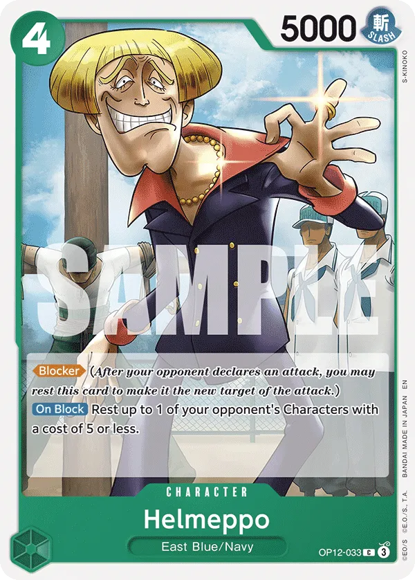 Helmeppo · Legacy of the Master OP12-033/154
