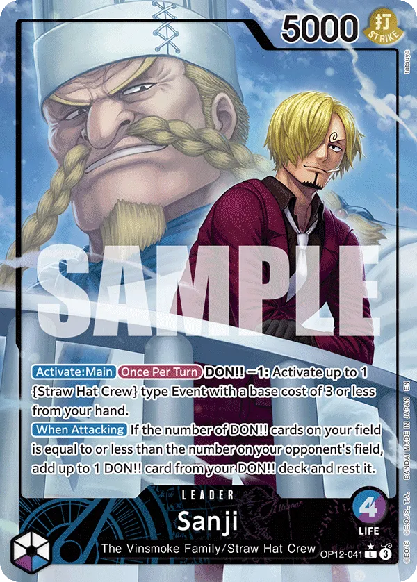 Sanji (041) (Alternate Art) · Legacy of the Master OP12-041/154
