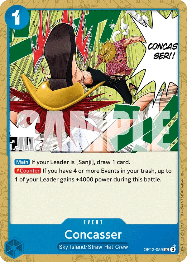 Concasser · Legacy of the Master OP12-059/154