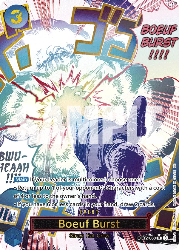 Boeuf Burst (Alternate Art) · Legacy of the Master OP12-060/154