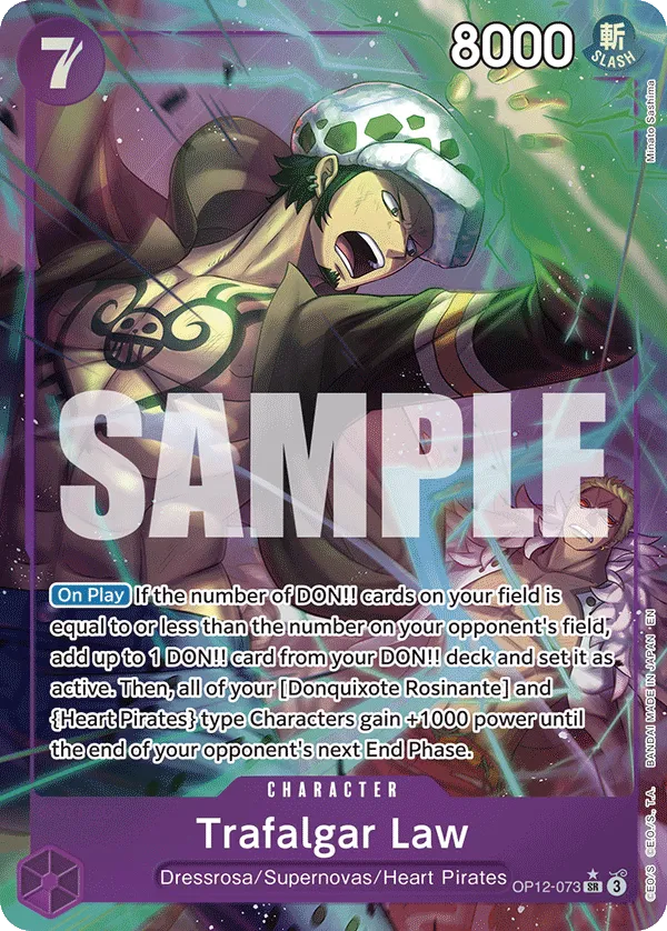 Trafalgar Law (073) (Alternate Art) · Legacy of the Master OP12-073/154