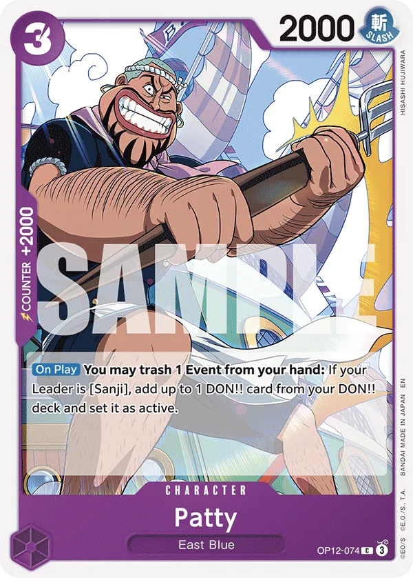 Patty · Legacy of the Master OP12-074/154