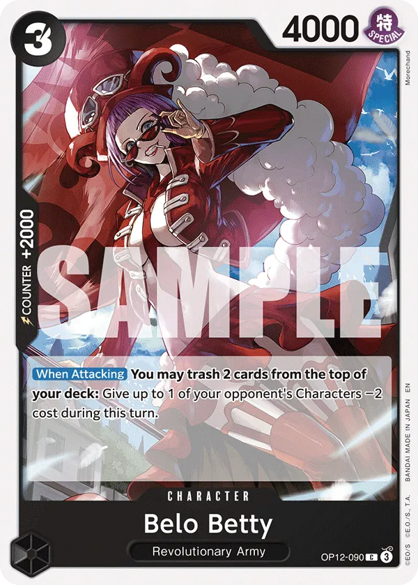 Belo Betty · Legacy of the Master OP12-090/154
