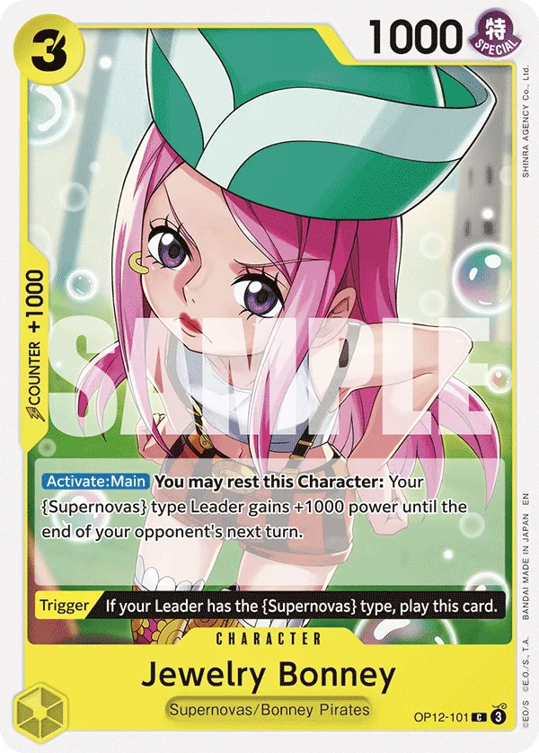 Jewelry Bonney · Legacy of the Master OP12-101/154