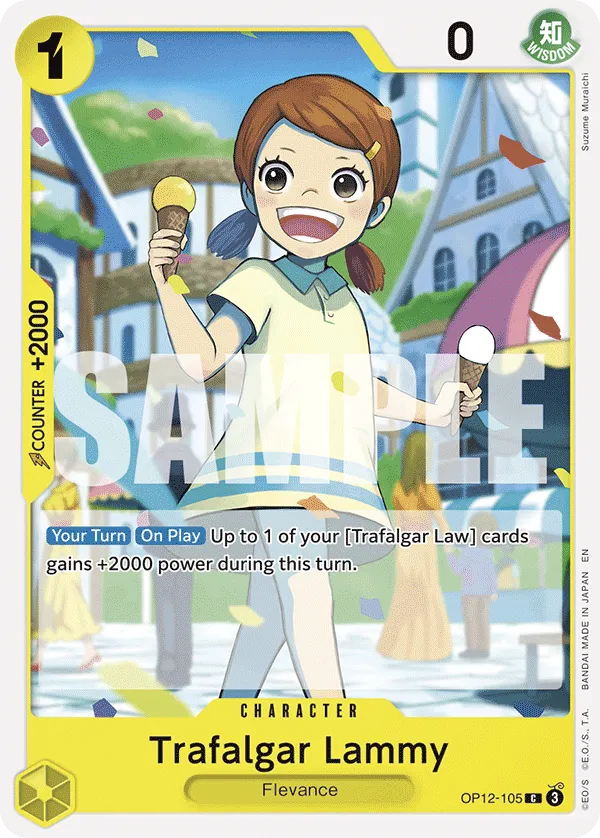 Trafalgar Lammy · Legacy of the Master OP12-105/154