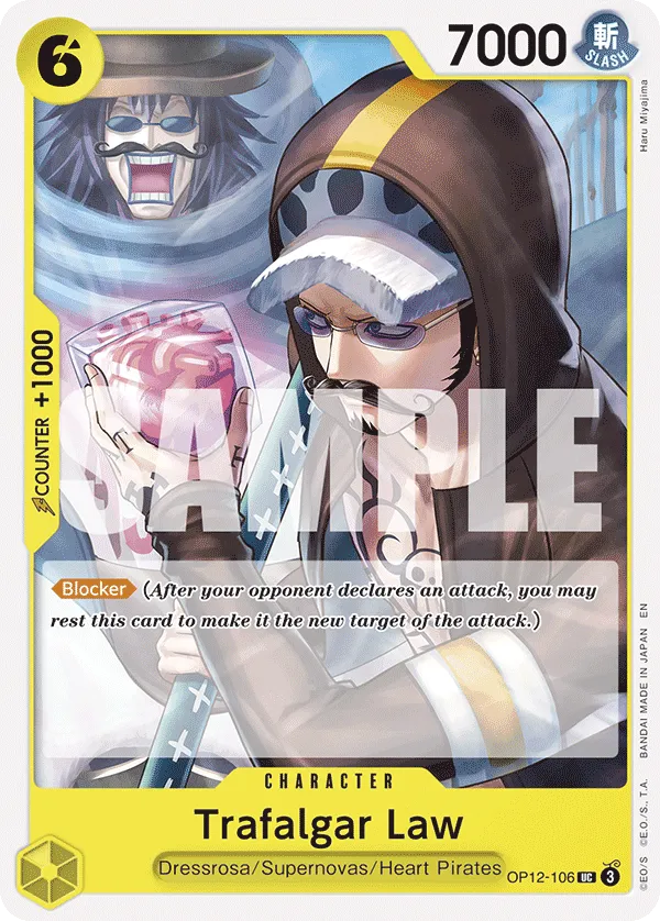 Trafalgar Law · Legacy of the Master OP12-106/154
