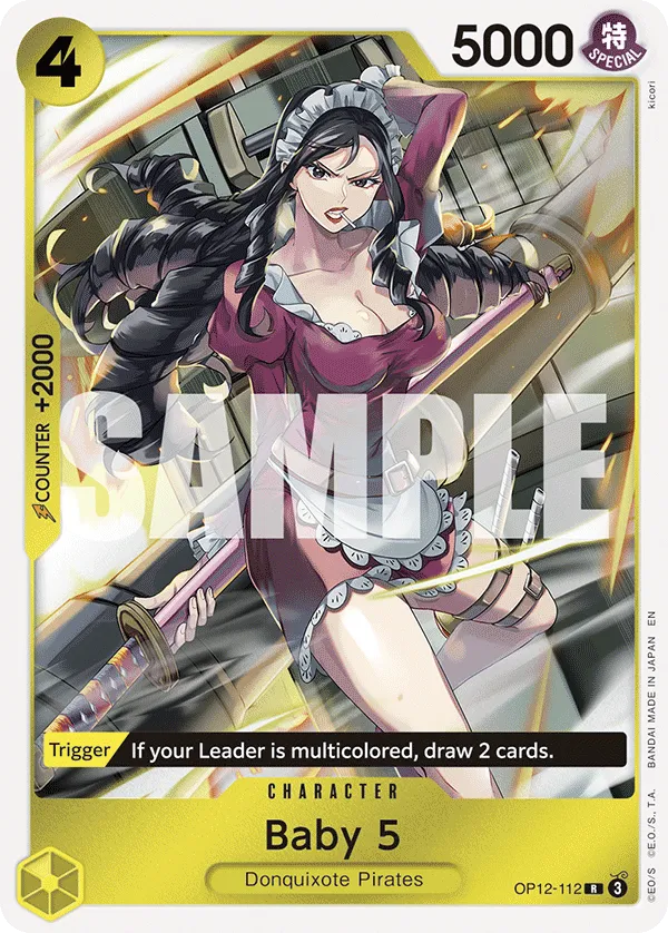 Baby 5 · Legacy of the Master OP12-112/154
