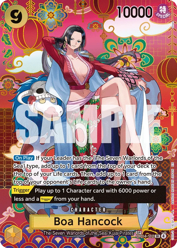 Boa Hancock - OP14-112 (SP) · The Azure Sea's Seven OP14-112/153