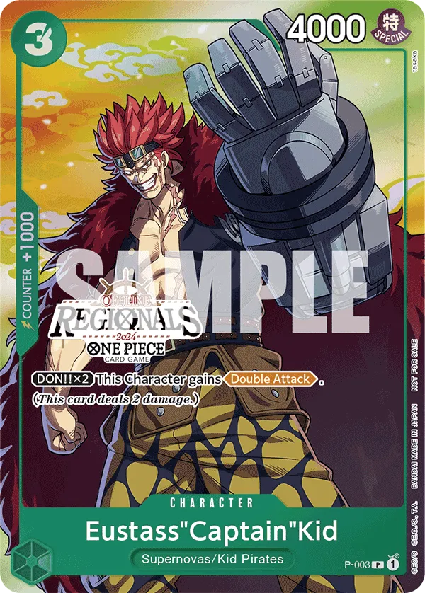 Eustass"Captain"Kid · Promotional Cards P-003/117