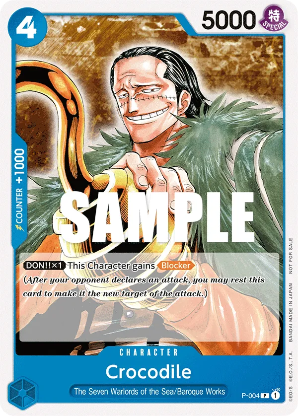 Crocodile · Promotional Cards P-004/117