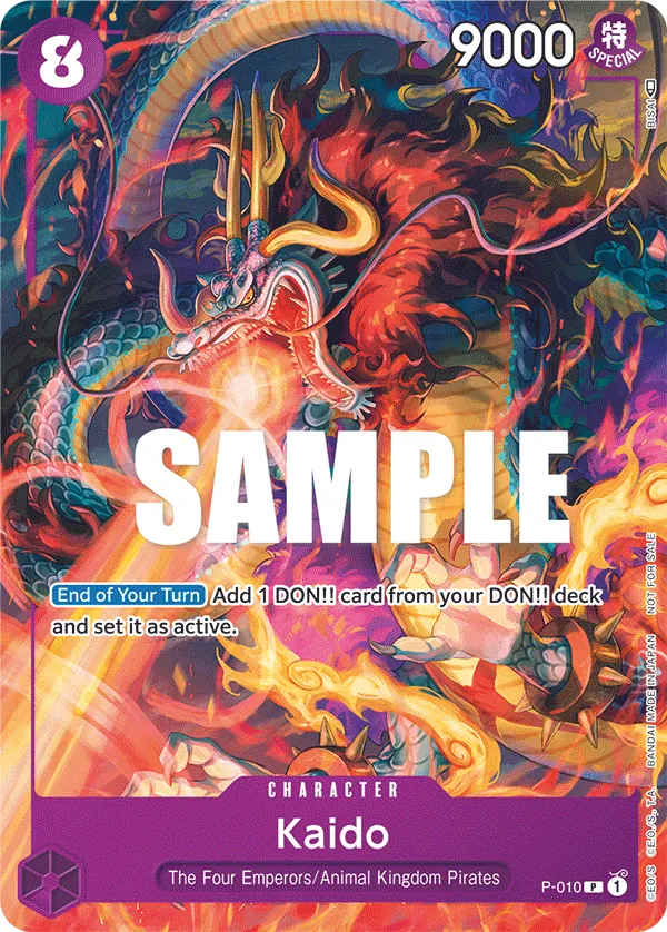 Kaido · Promotional Cards P-010/117