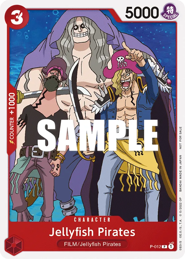 Jellyfish Pirates · Promotional Cards P-012/117