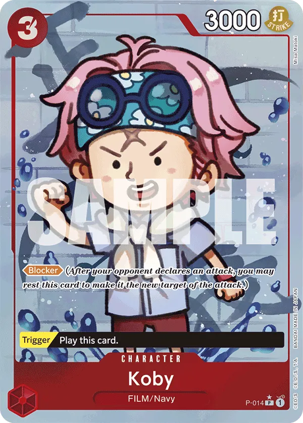 Koby (Full Art) · Promotional Cards P-014/117