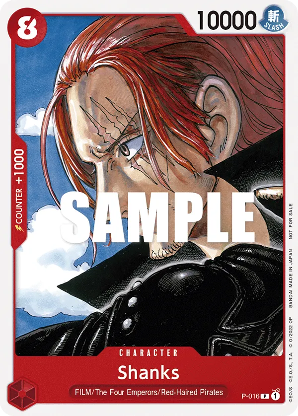 Shanks · Promotional Cards P-016/117