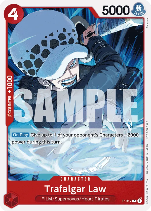 Trafalgar Law · Promotional Cards P-017/117