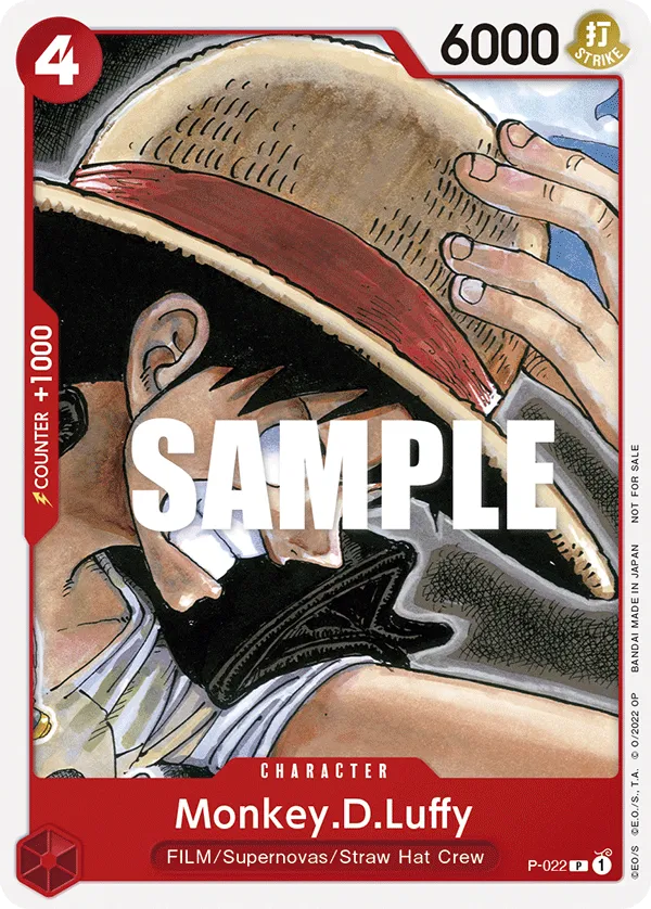 Monkey.D.Luffy · Promotional Cards P-022/117
