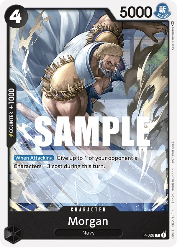 Morgan · Promotional Cards P-026/117