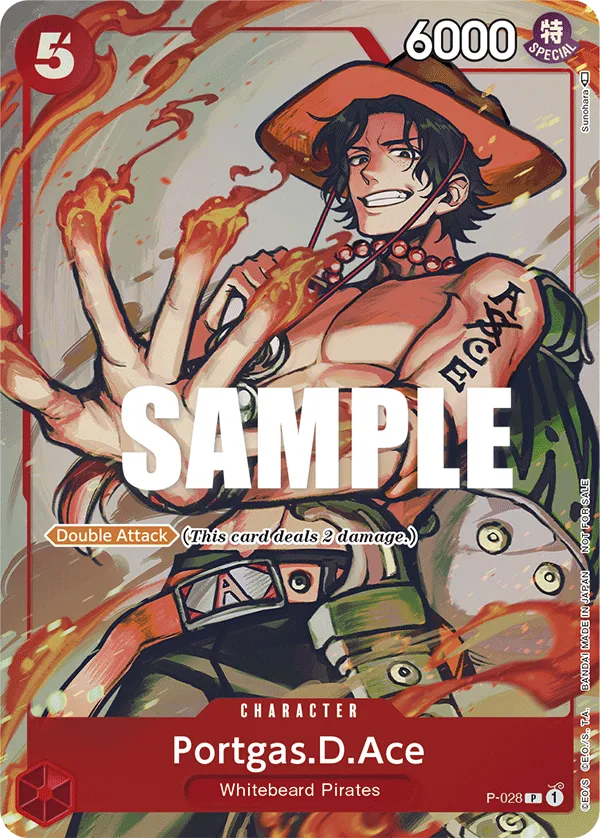 Portgas.D.Ace · Promotional Cards P-028/117