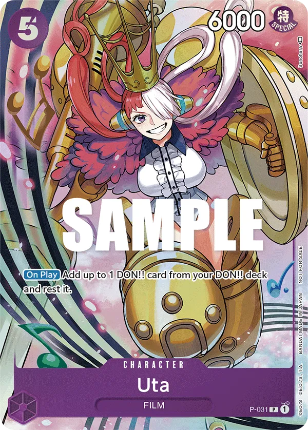 Uta · Promotional Cards P-031/117