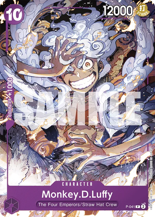 Monkey.D.Luffy · Promotional Cards P-041/117