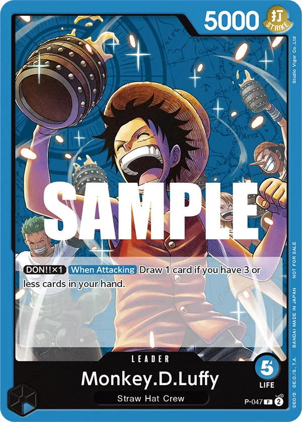 Monkey.D.Luffy · Promotional Cards P-047/117