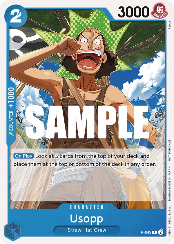 Usopp · Promotional Cards P-049/117